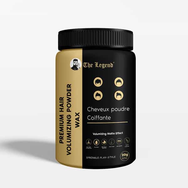 The Legend Premium Hair Volumising Wax Powder