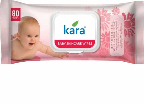 Kara  Baby Cleansing Wipes  Packet Of 80