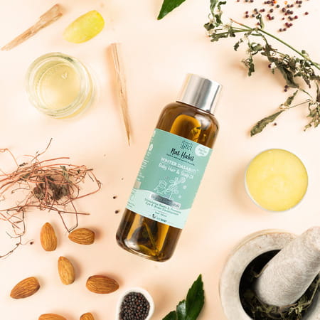 Nat Habit Brahmi Matsyakshi Winter Dasabuti Baby Hair & Scalp Oil - 110ml