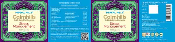 Herbal Hills Calmhills - (Value Pack Of 5) 900 Capsule