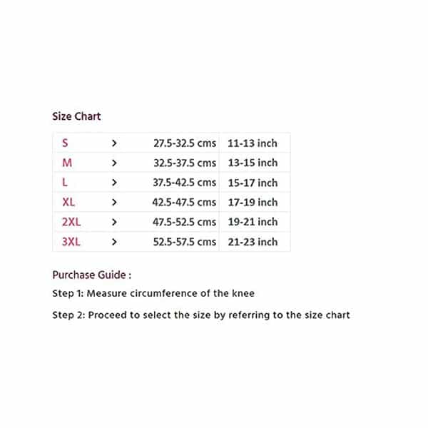 Flamingo Knee Brace Short Size Medium