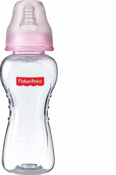 Fisher Price Ultra Care Regular Neck Feeding Bottle 230 Ml Pink