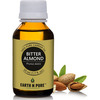 Earth N Pure Bitter Almond Oil - 50 Ml (1.7 Fl. Oz.) Hair Oil (50 Ml)