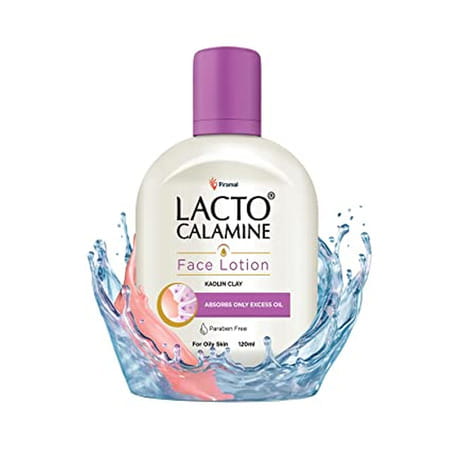 Lacto Calamine Face Lotion For Oil Balance - Oily Skin - 120 Ml