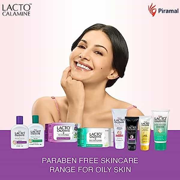 Lacto Calamine Face Lotion For Oil Balance - Oily Skin - 120 Ml