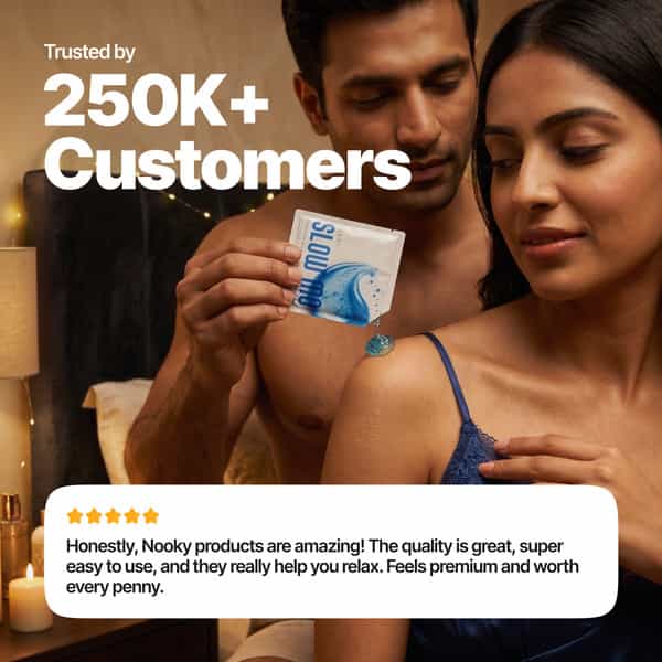 Nooky Marathon-2-In- 1 Ultra Thin Condom Kit | Natural Delay Gel + Condoms