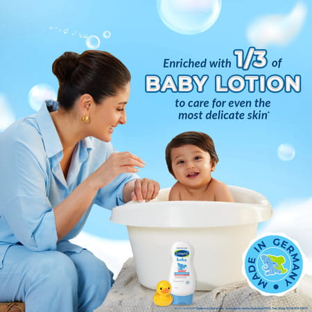 Cetaphil Baby Moisturising Bath & Wash | Aloe Vera & Almond Oil | Bottle | 230 Ml