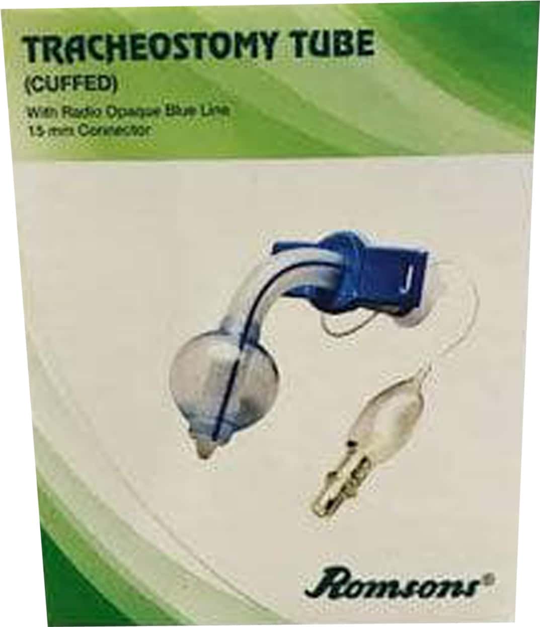 Romsons Tra Chesotomy Tube Cuffed Size 7.5mm