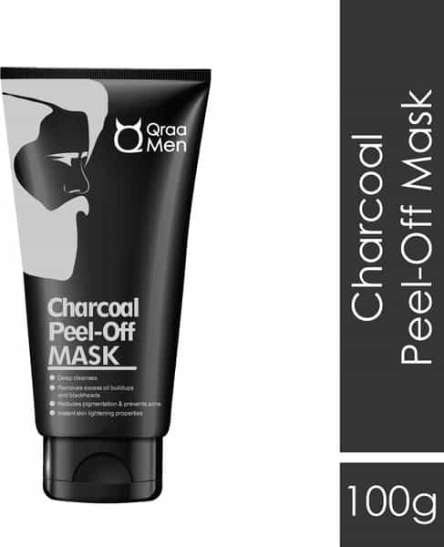 Qraa Men Charcoal Peel Off Mask 100 Gm