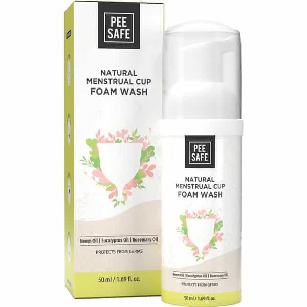 Pee Safe Natural Menstrual Cup Foam Wash (50 Ml)