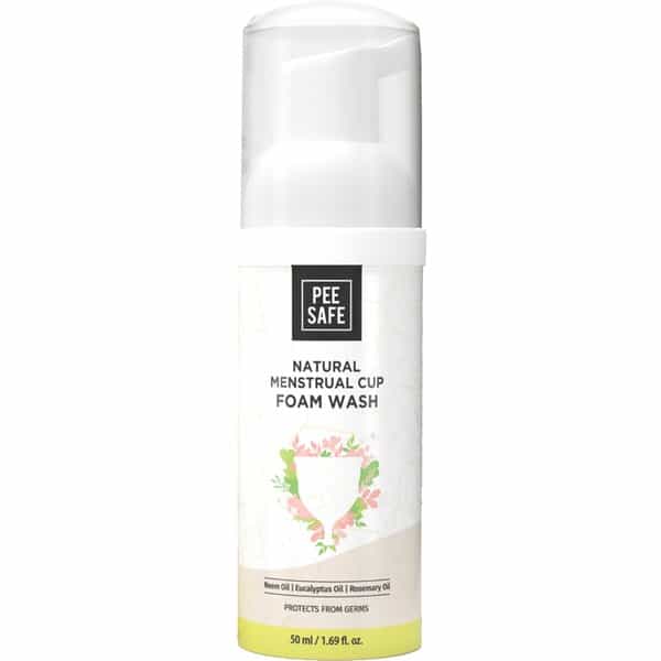 Pee Safe Natural Menstrual Cup Foam Wash (50 Ml)