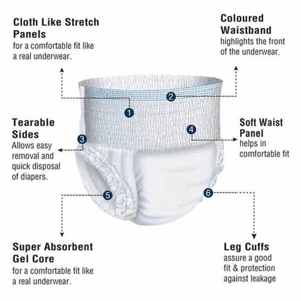 Kare In Adult Pull Ups Large Diapers 10
