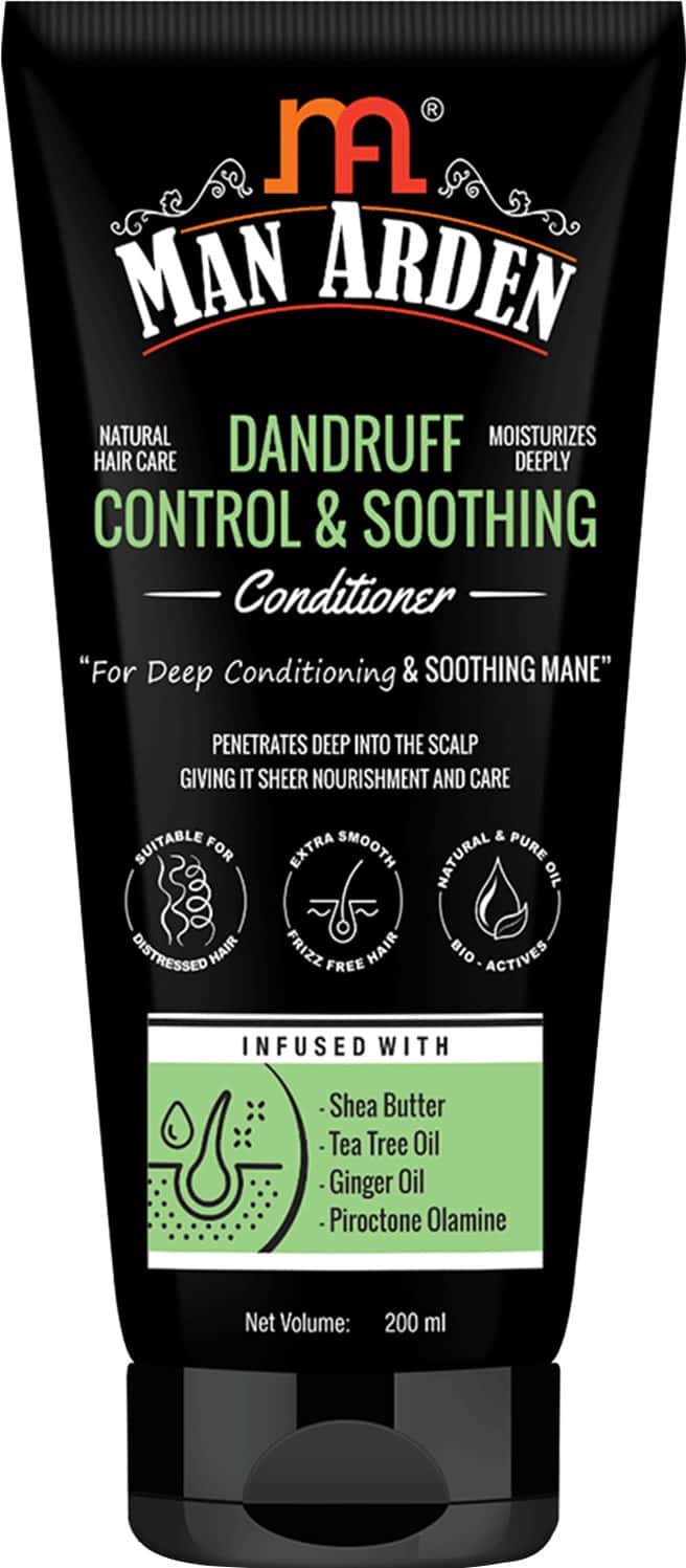 Man Arden Natural Dandruff Control & Soothing Conditioner With Shea Butter 200ml