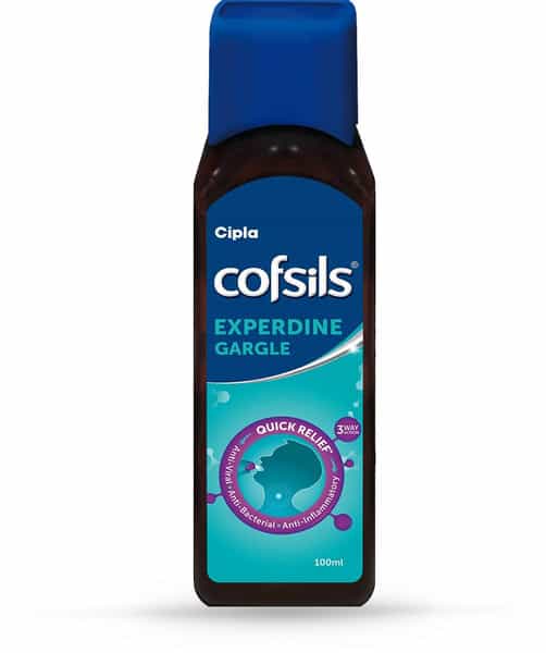 Cofsils Experdine Gargle | Bottle |100 Ml