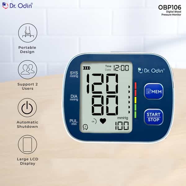 Blood Pressure Monitor Obp106 Blue