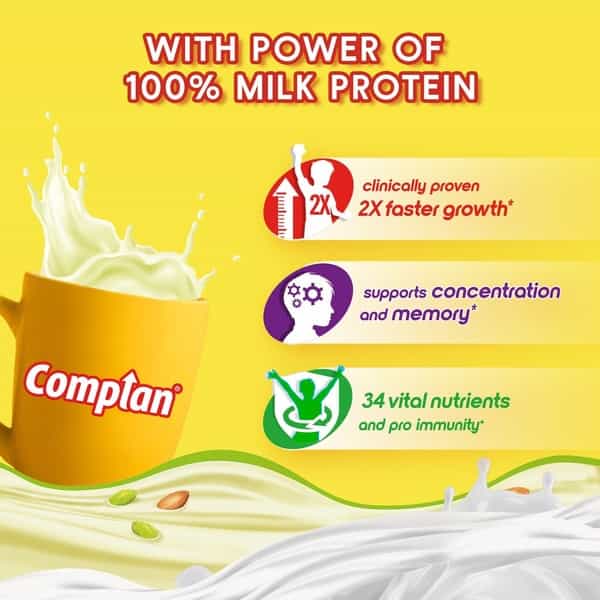 Complan Nutrition Drink Pista Badam 500G Refill