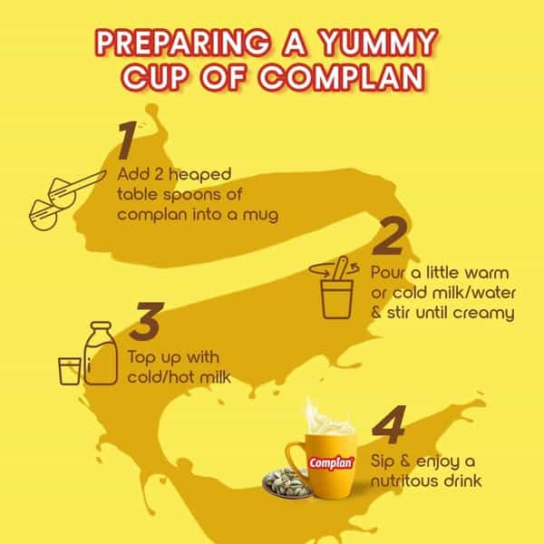 Complan Nutrition Drink Pista Badam 500G Refill