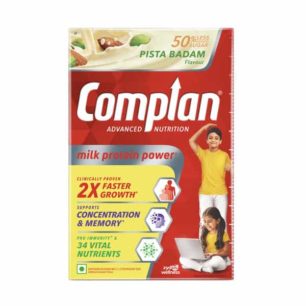 Complan Nutrition Drink Pista Badam 500G Refill