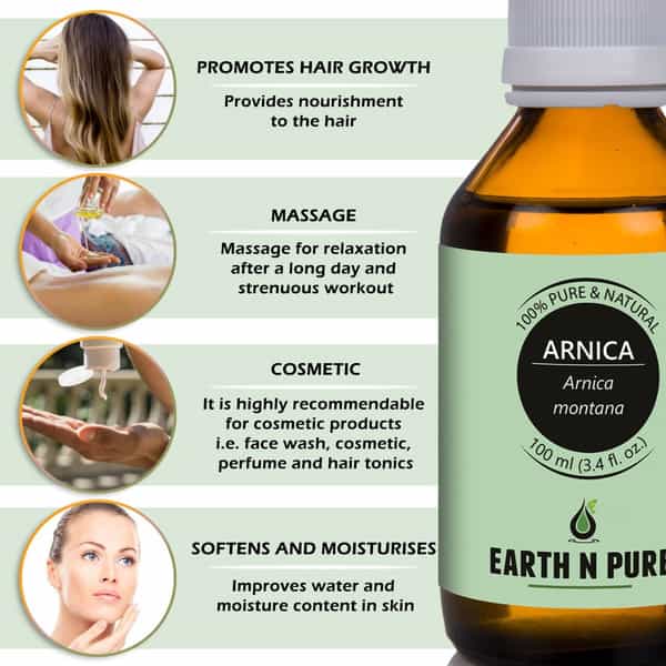 Earth N Pure Arnica Oil (100 Ml)