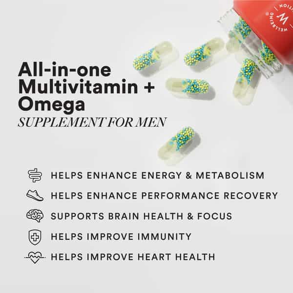 Wellbeing Nutrition Slow Multivitamin For Men With 100% Rda Of Essential Nutrients 60 Caps