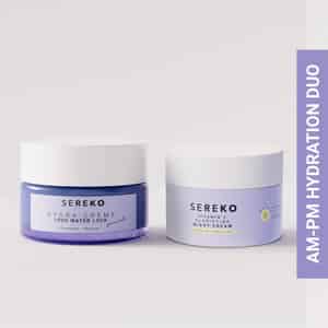 Sereko Hydra 100h Day Cream Face Moisturiser + Clarifying Night Cream Face Moisturiser (50ml Each)