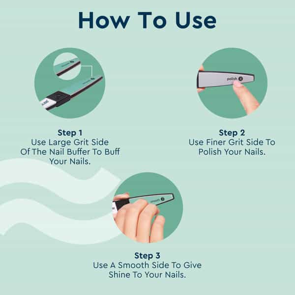 Gubb 4 Way Nail Buffer