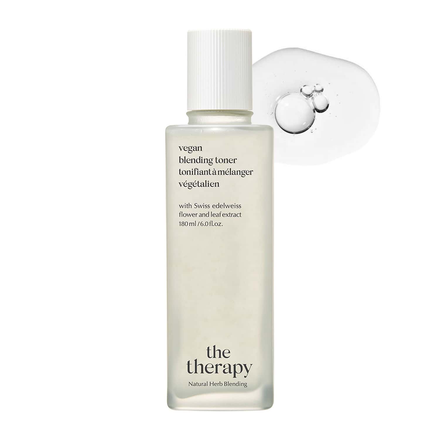 The Face Shop The Therapy Vegan Blending Toner- Organic & Vegan Toner To Smooth Wrinkles - 180ml