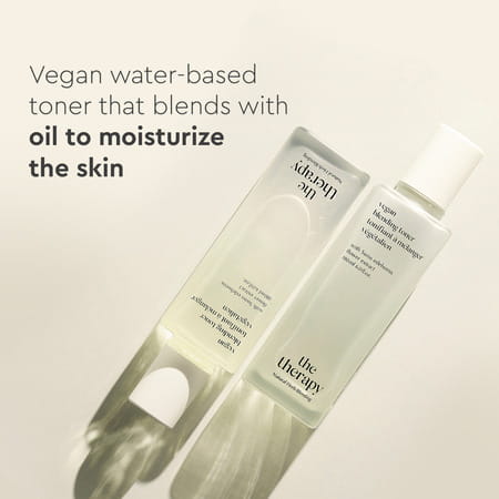 The Face Shop The Therapy Vegan Blending Toner- Organic & Vegan Toner To Smooth Wrinkles - 180Ml
