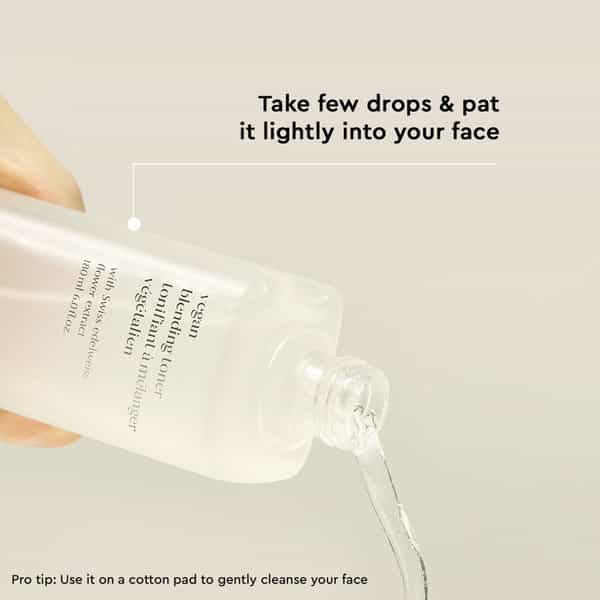 The Face Shop The Therapy Vegan Blending Toner- Organic & Vegan Toner To Smooth Wrinkles - 180Ml