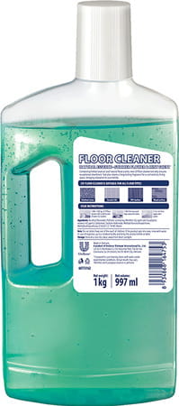 Cif Natural Essence Floor Cleaner For Tough Stains Summer Flower & Mint Scent 997ml