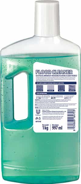 Cif Natural Essence Floor Cleaner For Tough Stains Summer Flower & Mint Scent 997Ml