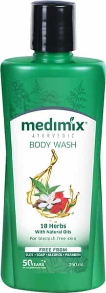 Medimix Ayurvedic 18 Herbs With Natural Oils Body Wash - 250 Ml