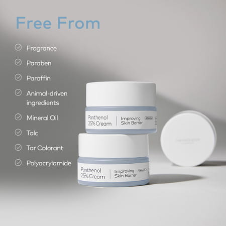 The Face Shop Alltimate Panthenol 2.5% Cream - Barrier Repair Moisturizer | For Dry Skin - 50ml