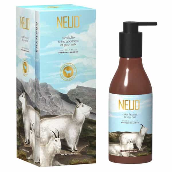 Neud Goat Milk Premium Shampoo For Men & Women - 1 Pack (300Ml)
