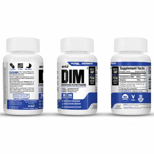 Nutrija Dim Supplement 200Mg - 30 Capsules