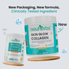 Neuherbs Skin Glow Collagen Powder- 200G (Orange Flavour) With Hyaluronic Acid | Vitamin E & C