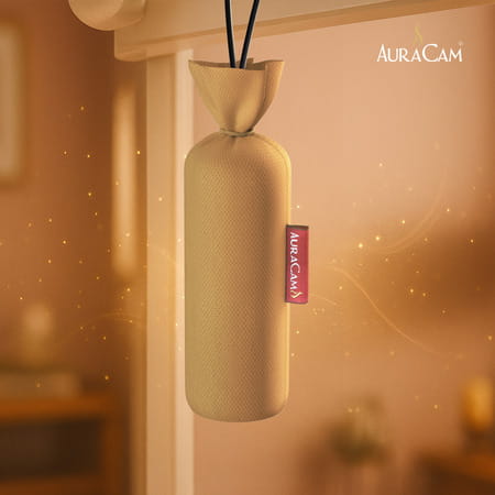 Auracam Gold Standard Camphor Pod Cone Sandalwood- Set Of 8