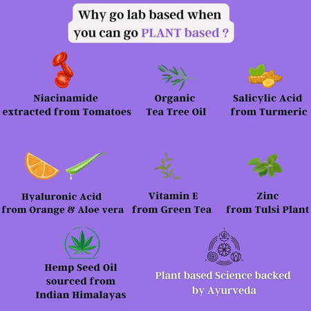 Natural Vibes Anti Acne Foam Face Wash With Vitamin C & Hyaluronic Acid 125 Ml