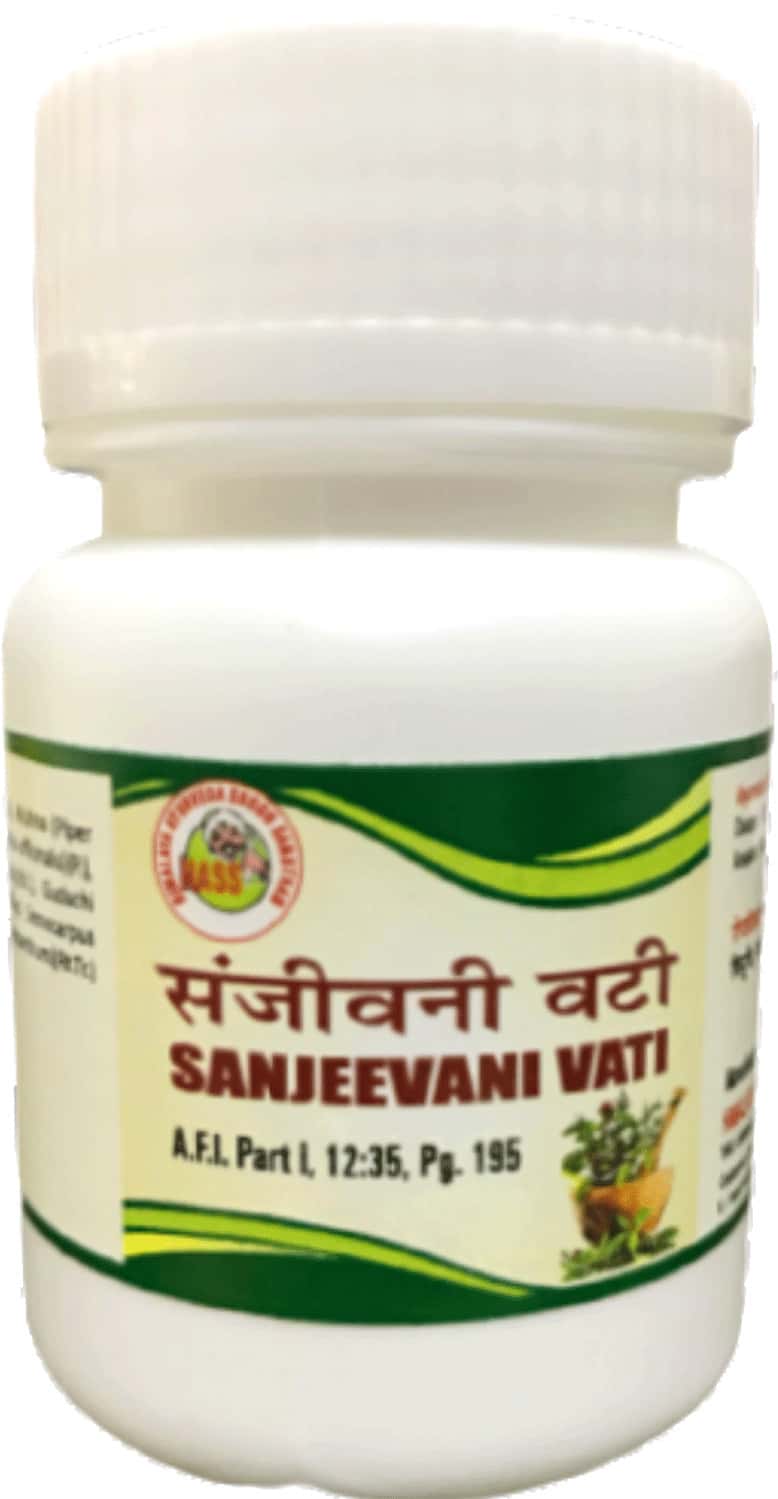 Hass Sanjeevani Vati (160 Tab Of 250 Mg Each) For Typhoid Fever For Body Detoxification