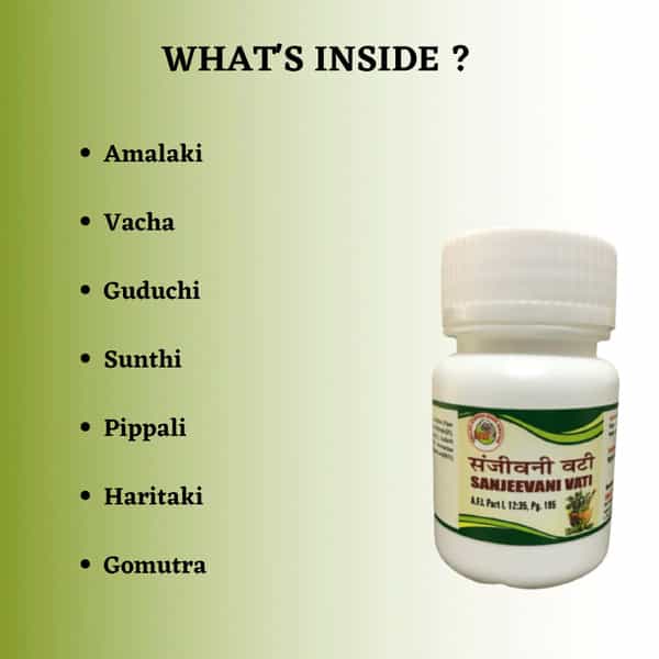 Hass Sanjeevani Vati (160 Tab Of 250 Mg Each) For Typhoid Fever For Body Detoxification