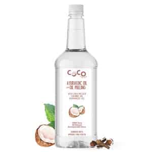 Coco Crush Ayurvedic Coconut/peppermint & Clove Oil Oil For Oil Pulling - 500ml