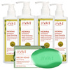Jiva Heena Shampoo| Deep Cleansing Heena Shampoo For Long | Healthy & Strong Hair - 200ml(Pack 4)