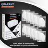 Quarant N95 Face Mask With Adjustable Nose Pin - Pack Of 10