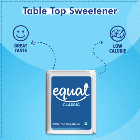 Equal Classic Zero Calorie Sweetener Sugar Free Calorie Control 100 Tablets Pack Of 6