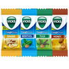 Vicks Cough Drops With Menthol | Ginger & Honey | Tulsi Relieves Throat Irritation-210 Pcs Jar