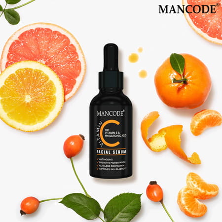 Mancode Vitamin C Facial Serum 50ml