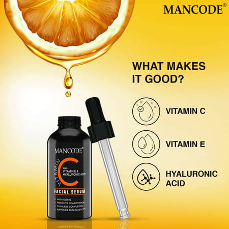 Mancode Vitamin C Facial Serum 50ml