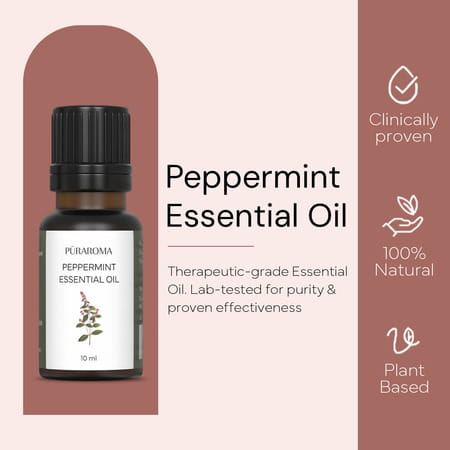 Puraroma Peppermint Essential Oil - 10 Ml
