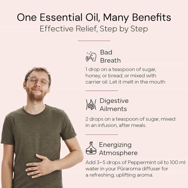 Puraroma Peppermint Essential Oil - 10 Ml