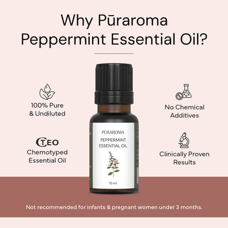 Puraroma Peppermint Essential Oil - 10 Ml